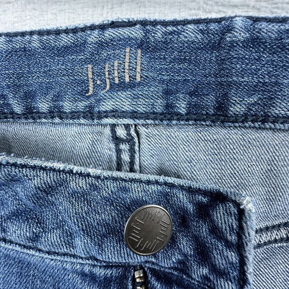 J. Jill Bootcut Jeans Mid Rise Medium Wash Denim Stretch Womens Size W31 Blue - Picture 5 of 12